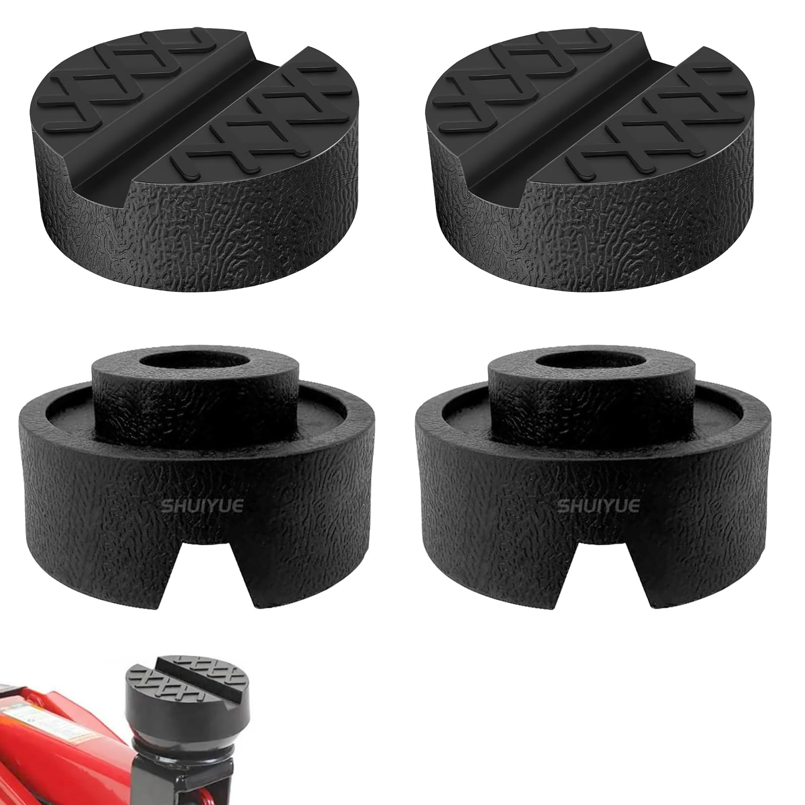 1 Stück Wagenheber Gummiauflage Jack Pad Robuster Gummipuffer für Wagenheber Unterstellbock KFZ Schützt Werkzeug Adapter, Gummiblock, Jack Pad 1 Stück Wagenheber Gummiauflage Jack Pad Robuster Gummipuffer für Wagenheber Unterstellbock KFZ Schützt Werkzeug Adapter, Gummiblock, Jack Pad