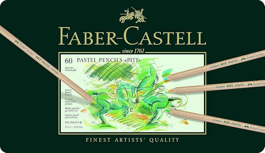 Amazon.co.jp: ファーバーカステル ピットパステル色鉛筆 60色