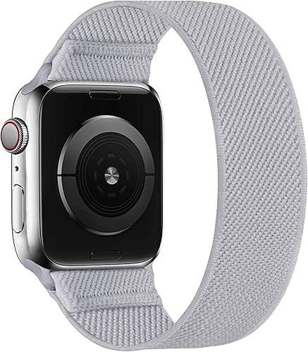 Correa elástica de nailon para Apple Watch, de 1.49, 1.57, 1.61, 1.65, 1.73, 1.77 y 1.772pulgadas, deportiva, trenzada, Ultra iWatch Serie 8 7 SE 6 disponible en Yaxa Peru