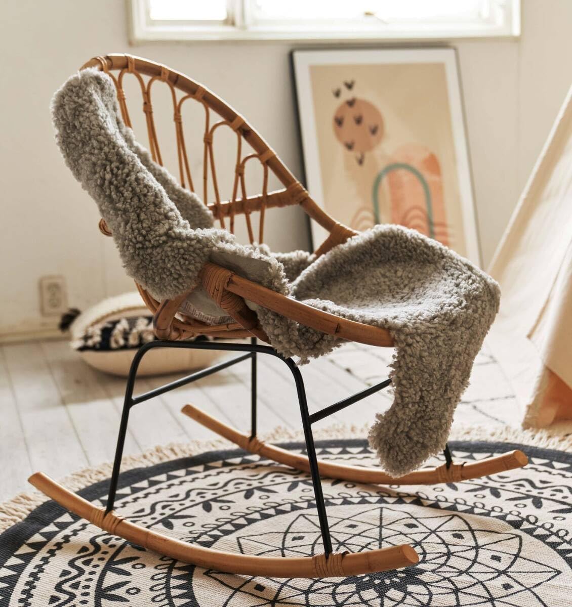 イタリア ロッキングチェア 木製 完成品 金華山ベージュ イタリア ロッキングチェア 木製 完成品 金華山ベージュ イタリア輸入