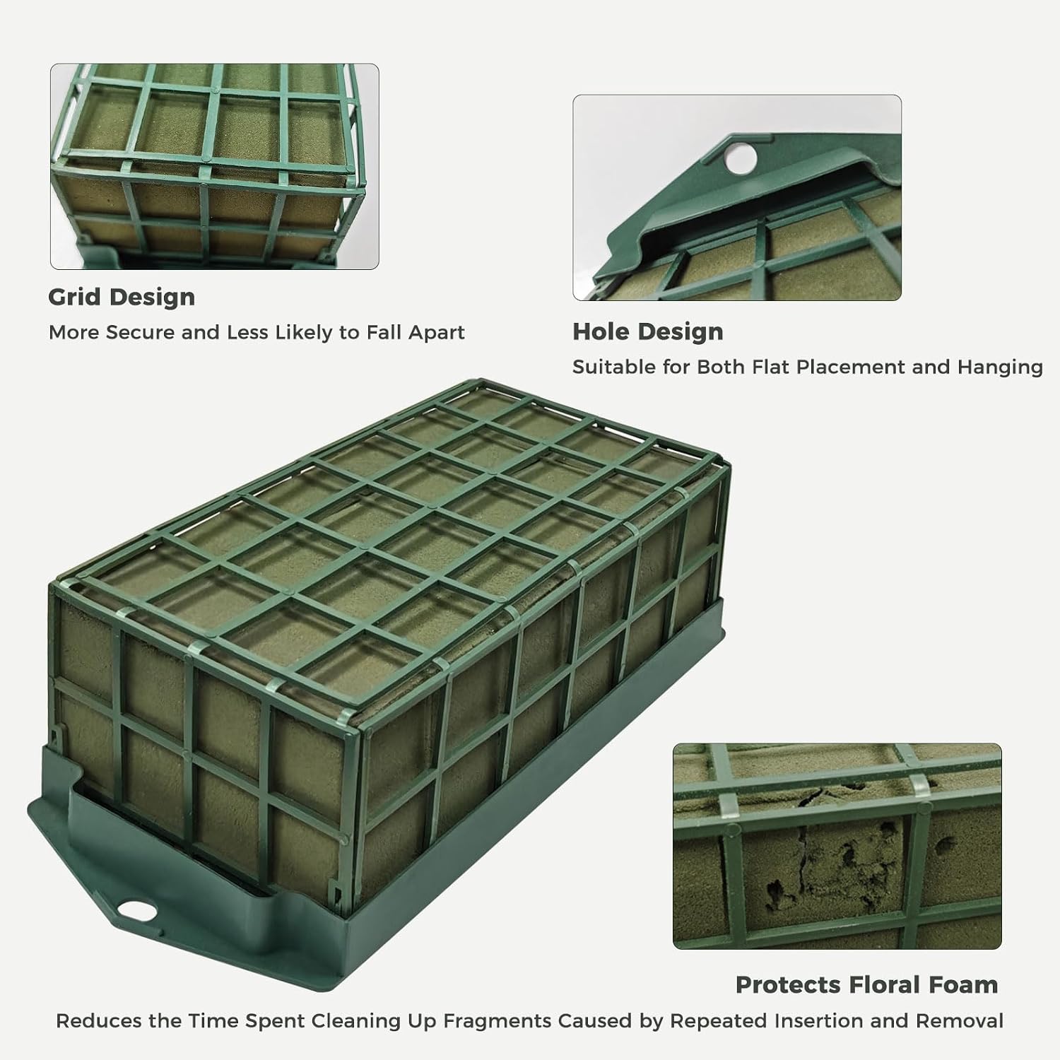 6 Pcs Floral Foam Cage: Wedding, Birthdays, Party Decorations