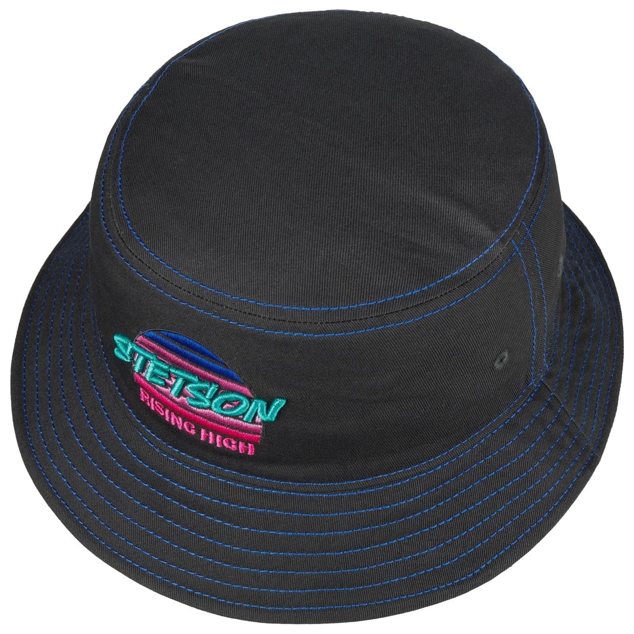 Stetson Rising High Bucket Hut Baumwolle Herren Frühling Sommer