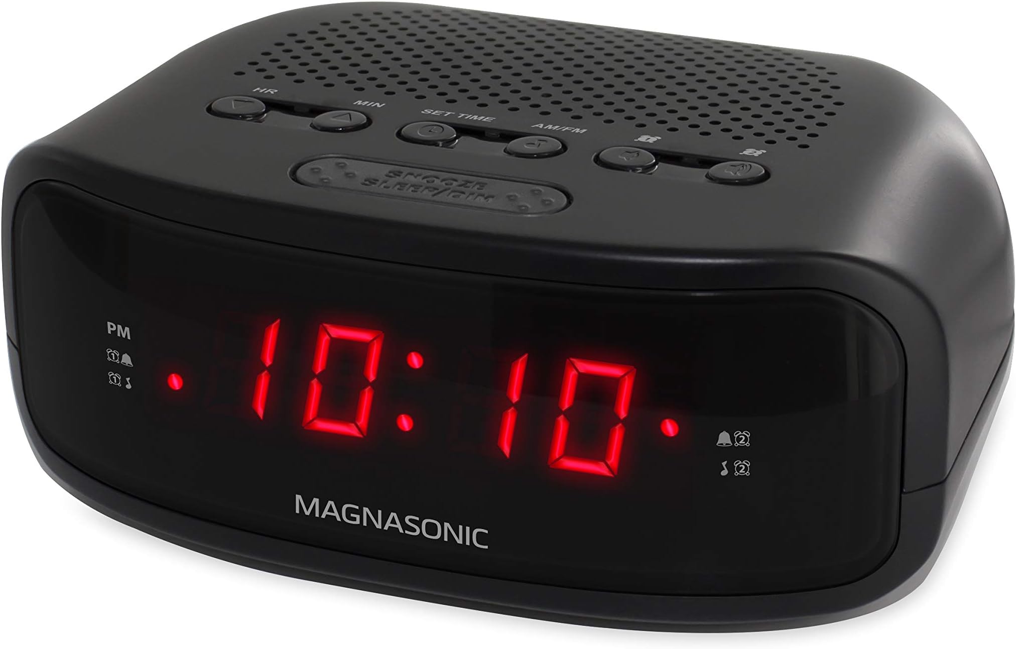 Amazon.com: Magnasonic Digital AM/FM Clock Radio with Battery Backup ...