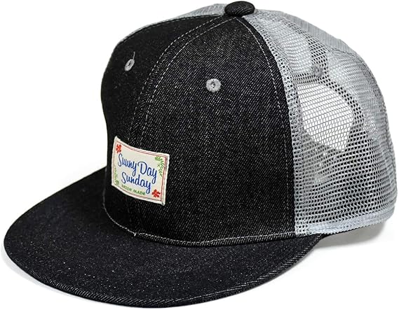 Amazon クリサンドラ キャップ メンズ 帽子 ブランド メッシュキャップ ベースボールキャップ 男女兼用 Cap フリーサイズ カジュアル デザイン 02 メッシュ ブラックグレー キャップ 通販