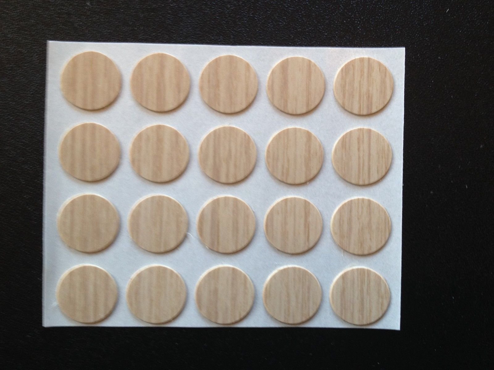 Self Adhesive Stick On Screw Hole Caps Light Oak Self Adhesive Stick On Screw Hole Cap Covers 13Mm
