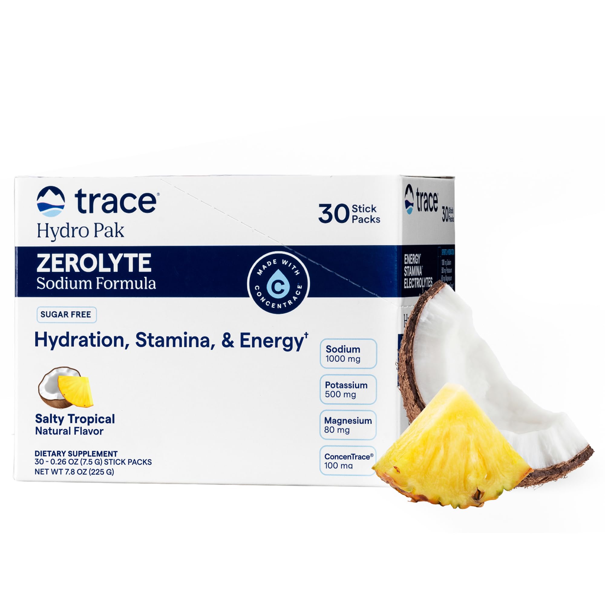 Trace Minerals ZeroLyte Electrolyte Drink Mix, Salty Watermelon, 30 Packets — Amazon image 8