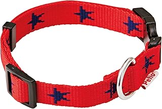 ペティオ (Petio) 首輪 メリカジ スターカラー レッド 犬用 S サイズ