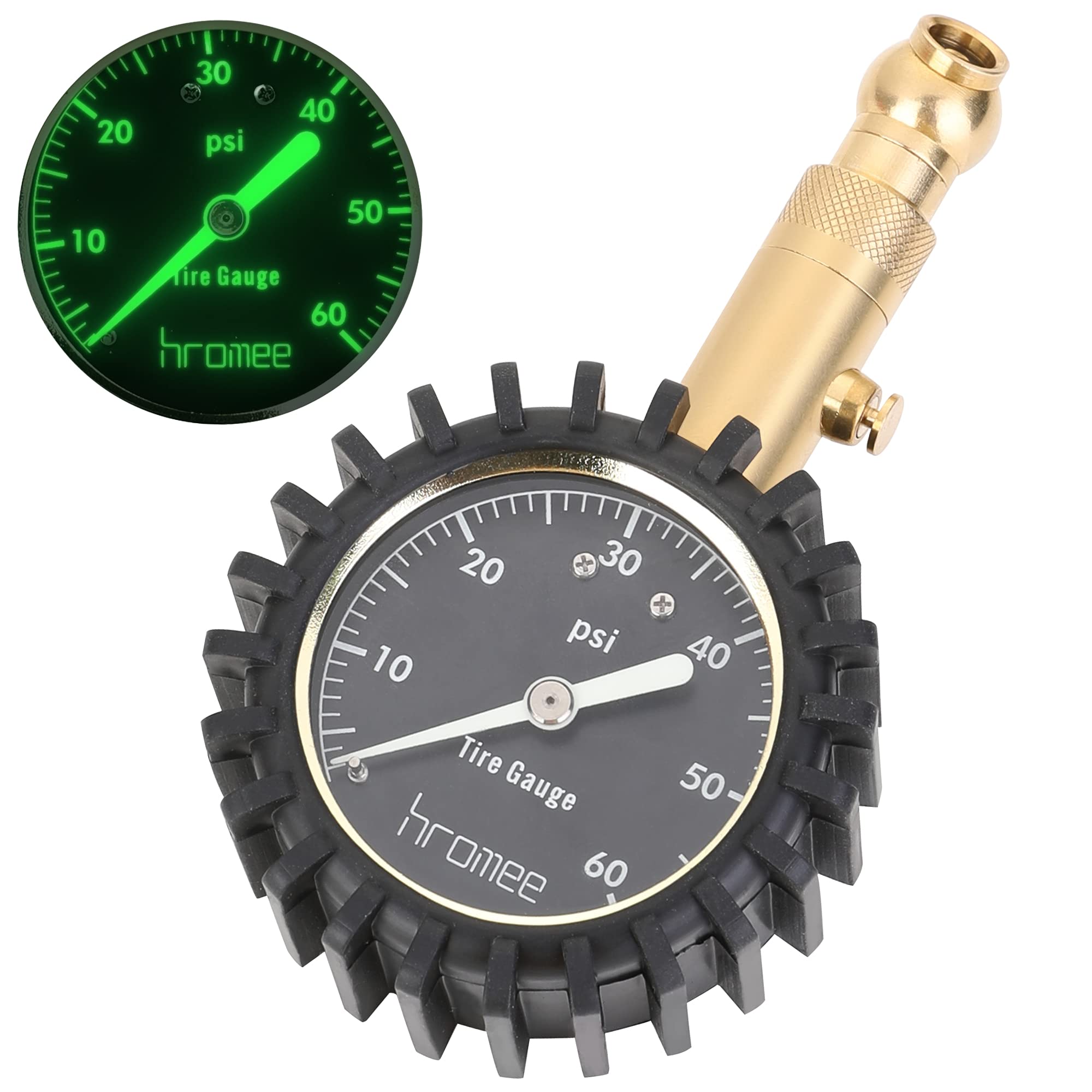 Buy Hromee Tire Pressure Gauge 060 PSI for Car, SUV, Truck and