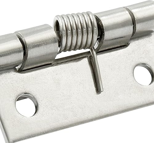 Miniatura 5 de 4 bisagras de resorte, bisagra de apertura automática pequeña de 1.5 pulgadas, bisagras de resorte de apertura automática, bisagra de cierre