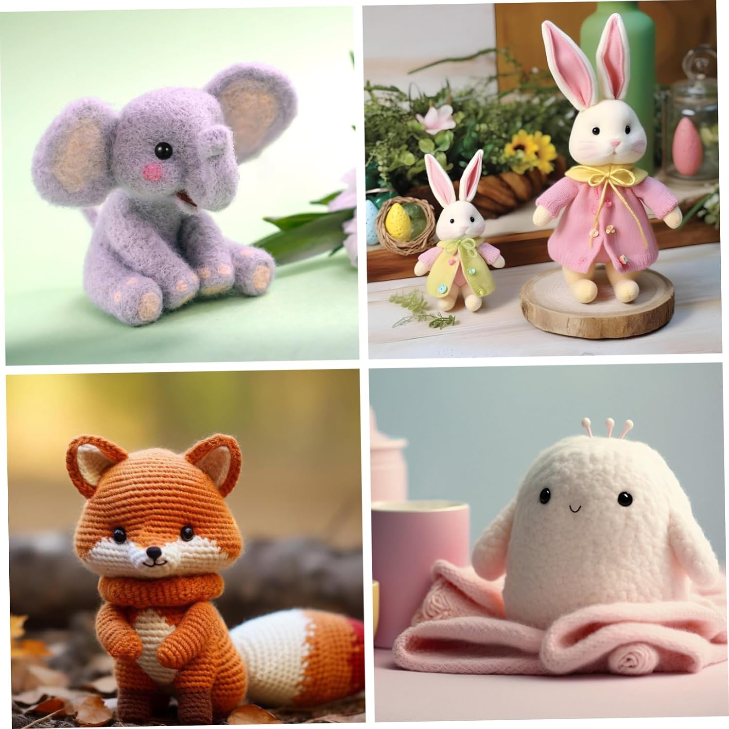 MOKKHNB 600 Pcs Plastic Safety Eyes Set for Crochet Animals and Dolls Includes Washers Crafting Supplies for Stuffed Toys and DIY Projects