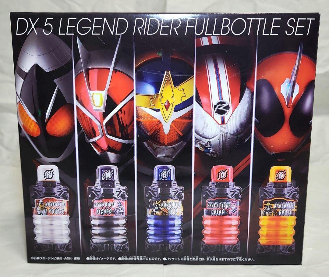 仮面ライダービルド　DX５大レジェンドライダーフルボトルセット Amazon | 仮面ライダービルド DX5大レジェンドライダー