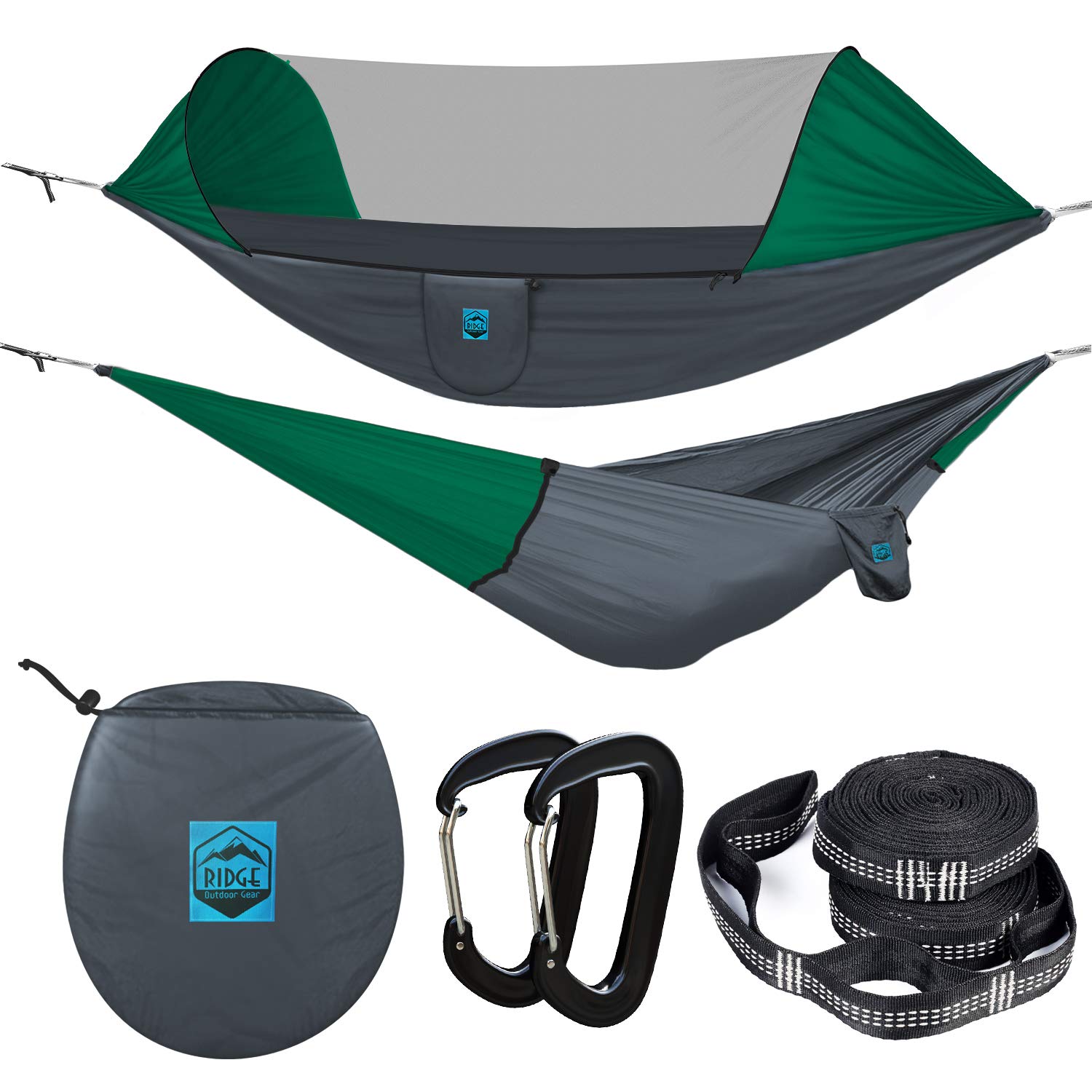 Buy Ridge Outdoor Gear Camping Hammock with Mosquito Net Ripstop Nylon Ultralight Hammock