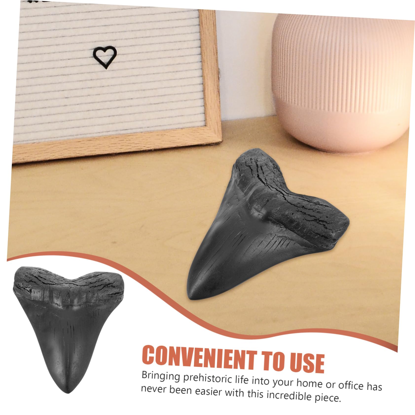 Homoyoyo Shark Model o Giant Shark Decor Paleontology Specimen for Home Decoration