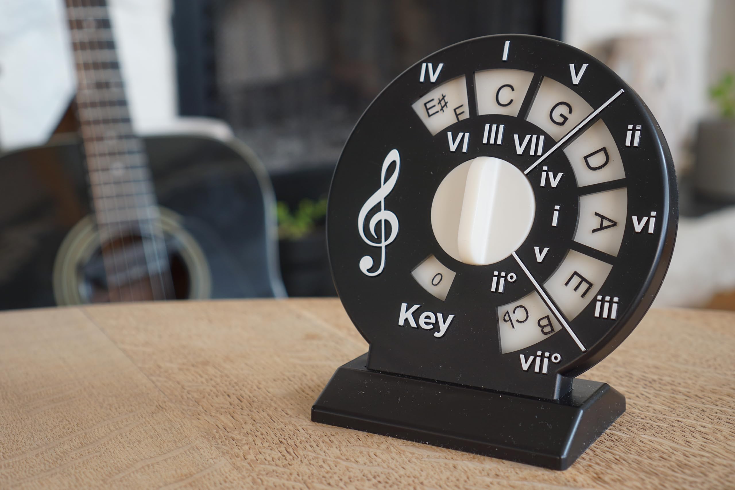 Circle of Fifths - Handheld Music Theory Tool for Musicians, Songwriters, and Teachers - Portable & Easy-to-Use Key Finder and Chord Progression Guide by MusicLabs.ca