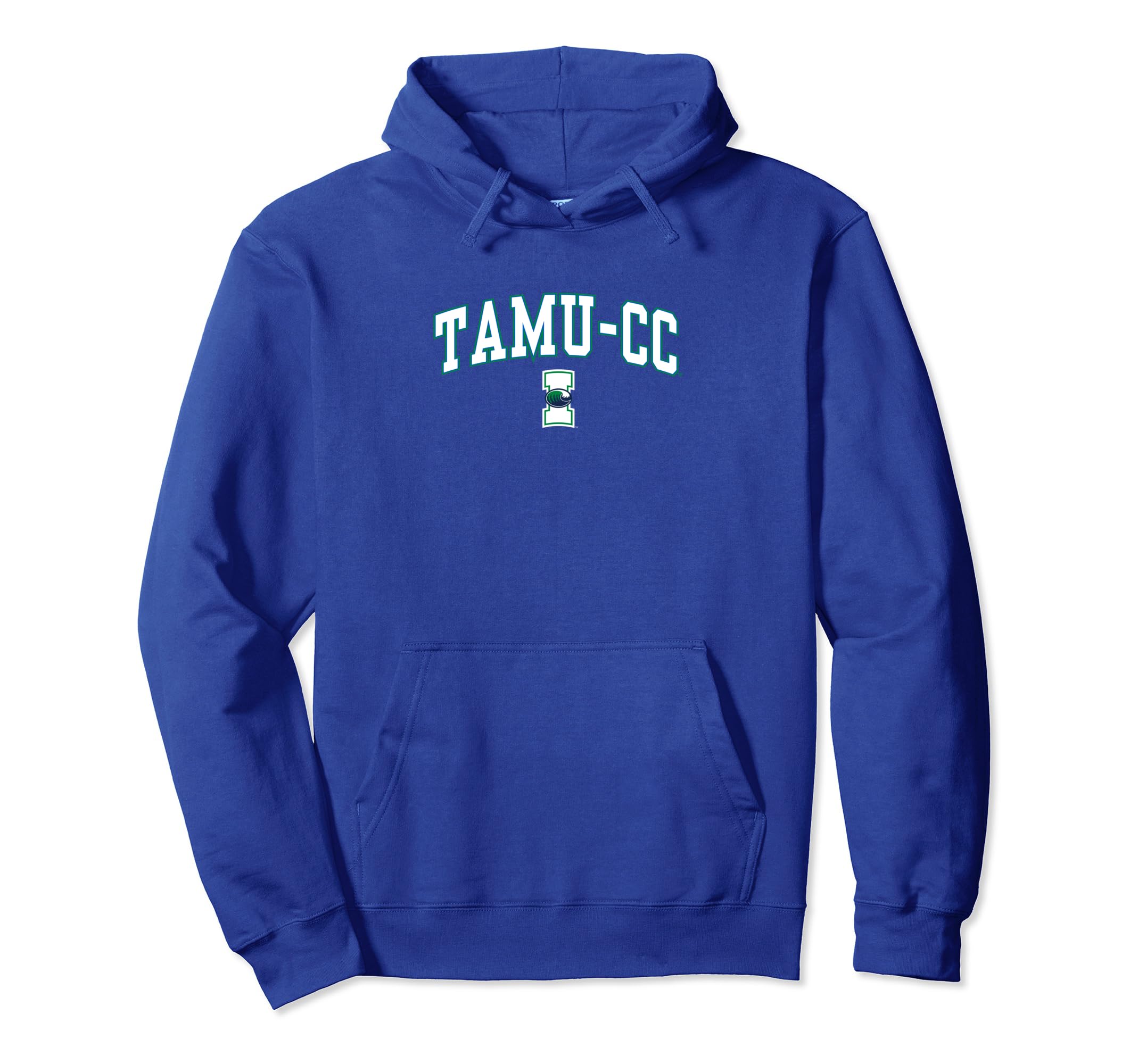 Texas A&M Corpus Christi Islanders Arch Over Blue Pullover Hoodie