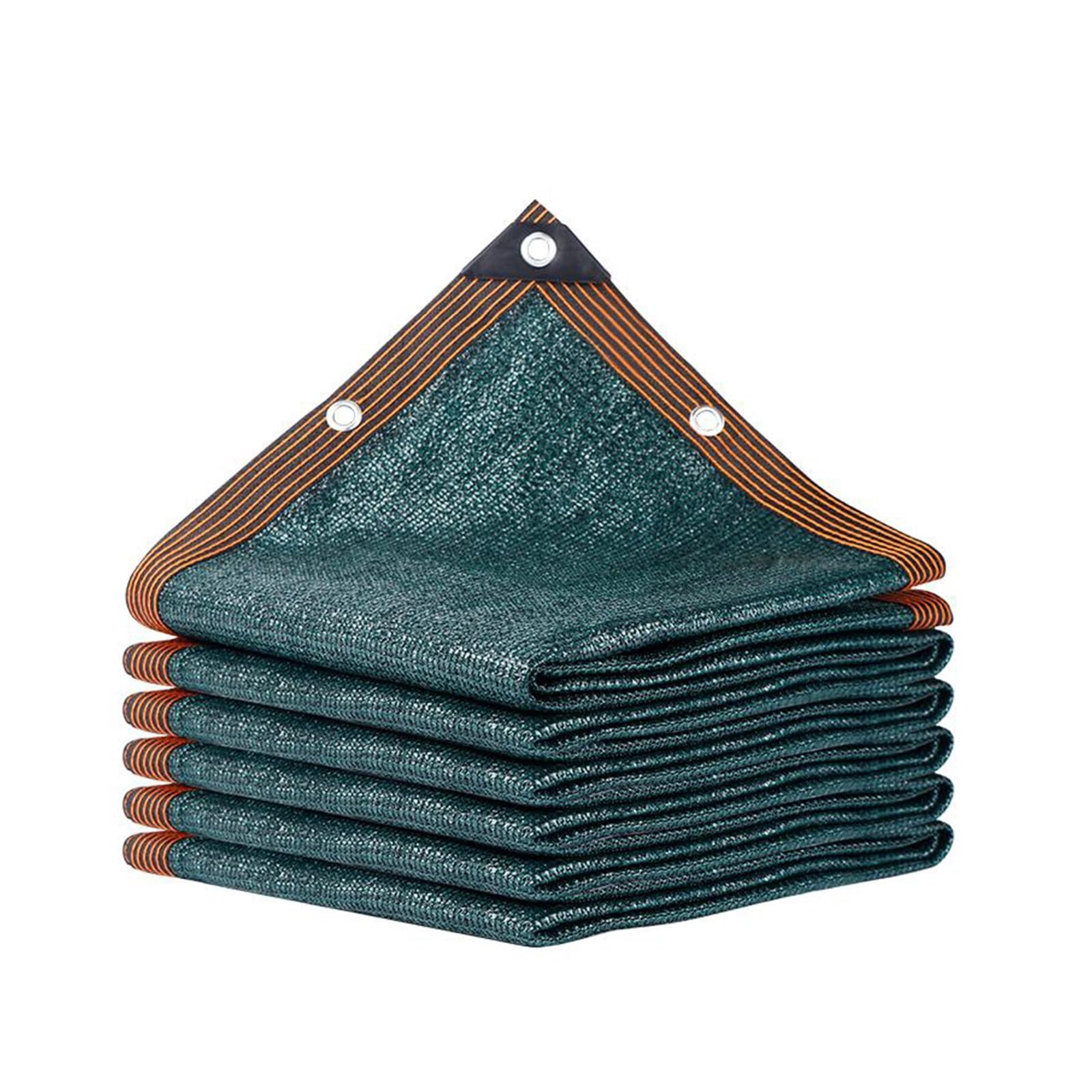 Green Shade Cloth 90% Shading Cover 3.3X13FT 9.9X19.7FT 16.4X39.4FT 26X49.2FT Sun Shade Net for Plant Cover, Greenhouse, Patio, Tomatoes, Chicken Coop, Barn Kennel (Size : 13x26ft)