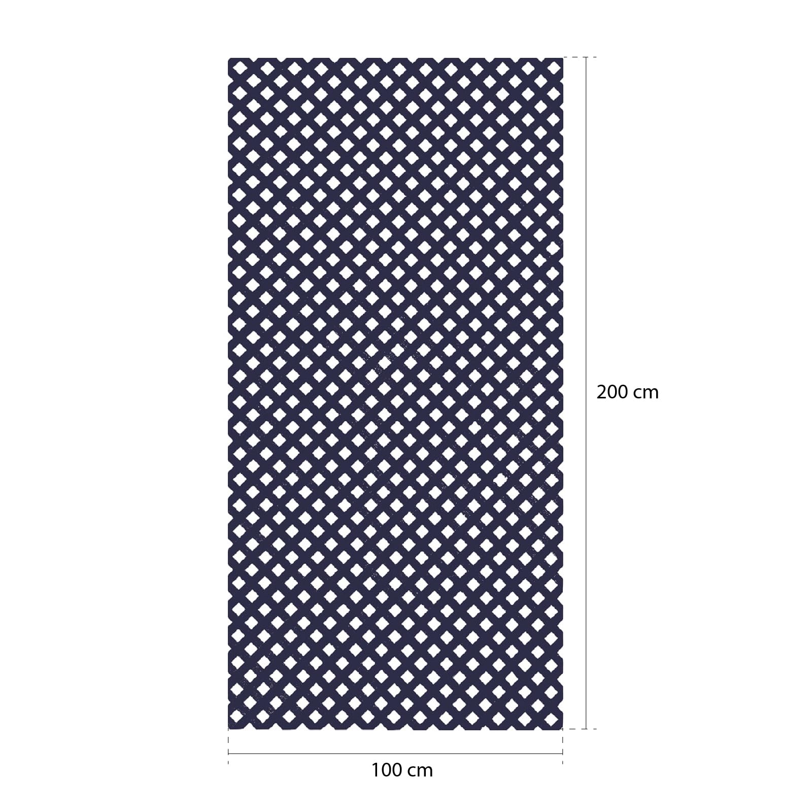 NORTENE Pannello Decorativo PP 25 mm PRIVAT 1X2 M Antracite
