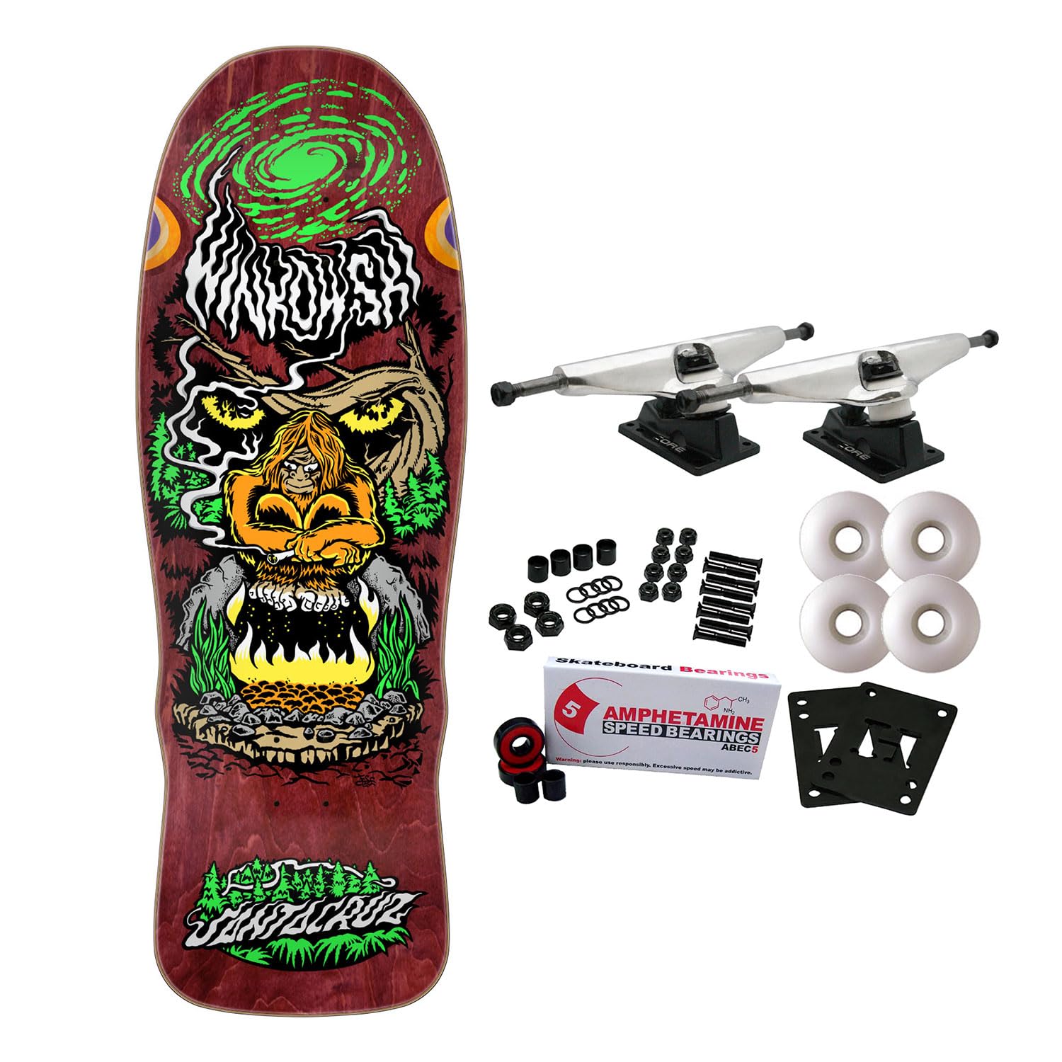 Santa Cruz Skateboard Complete Winkowski Bigfoot 10.35