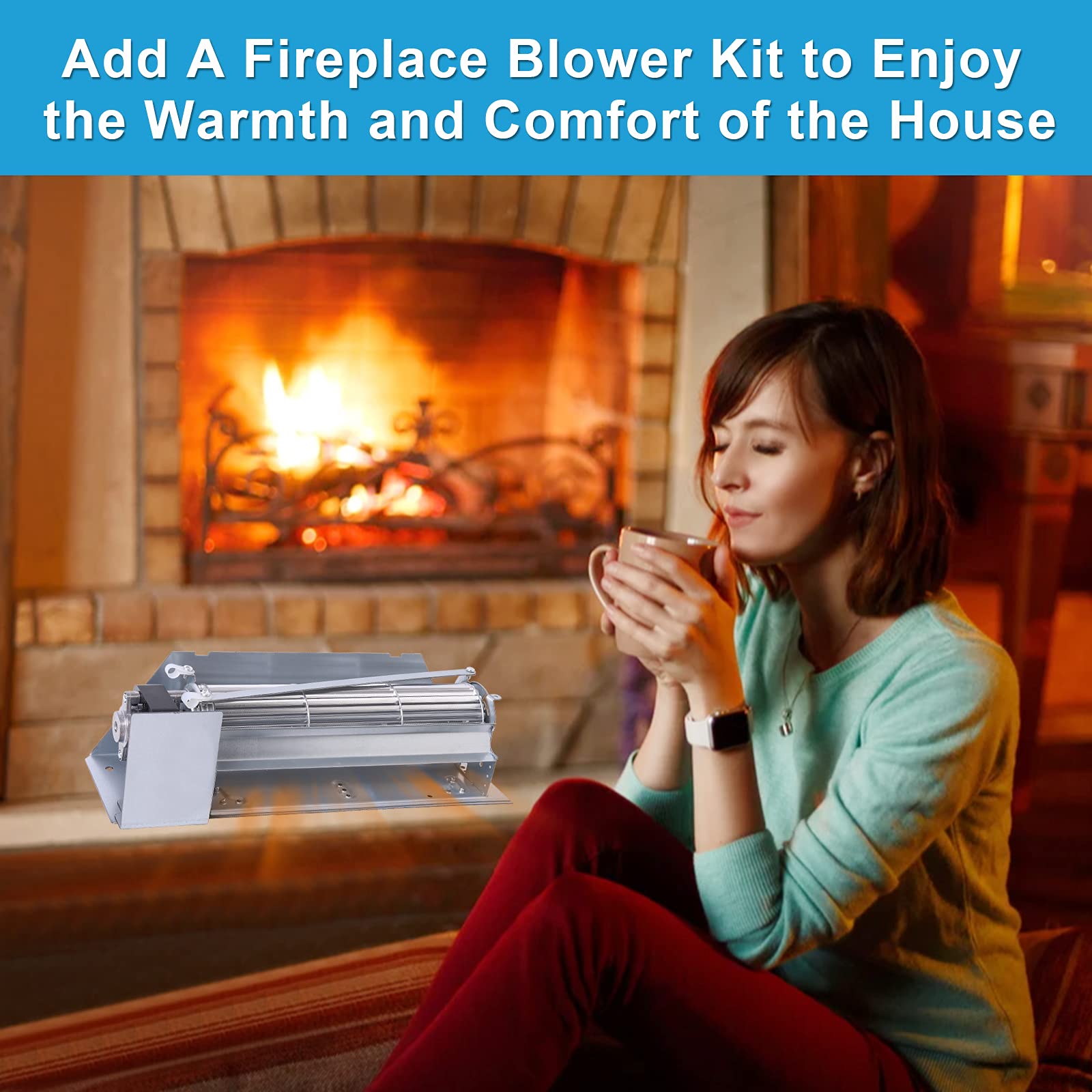 FBK250 Fireplace Blower Fan Kit for Superior, Lennox Fireplaces