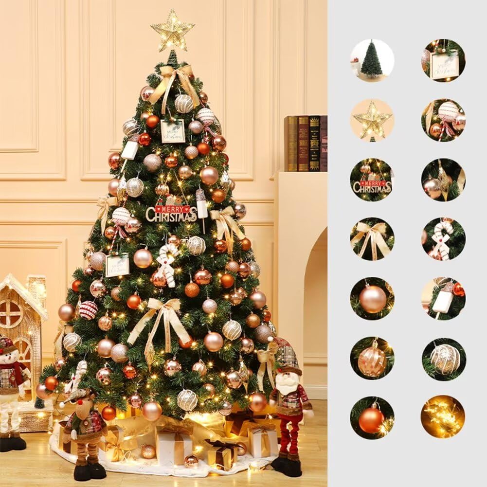 Amazon | クリスマスツリー 120cm クリスマスツリー 電飾付き