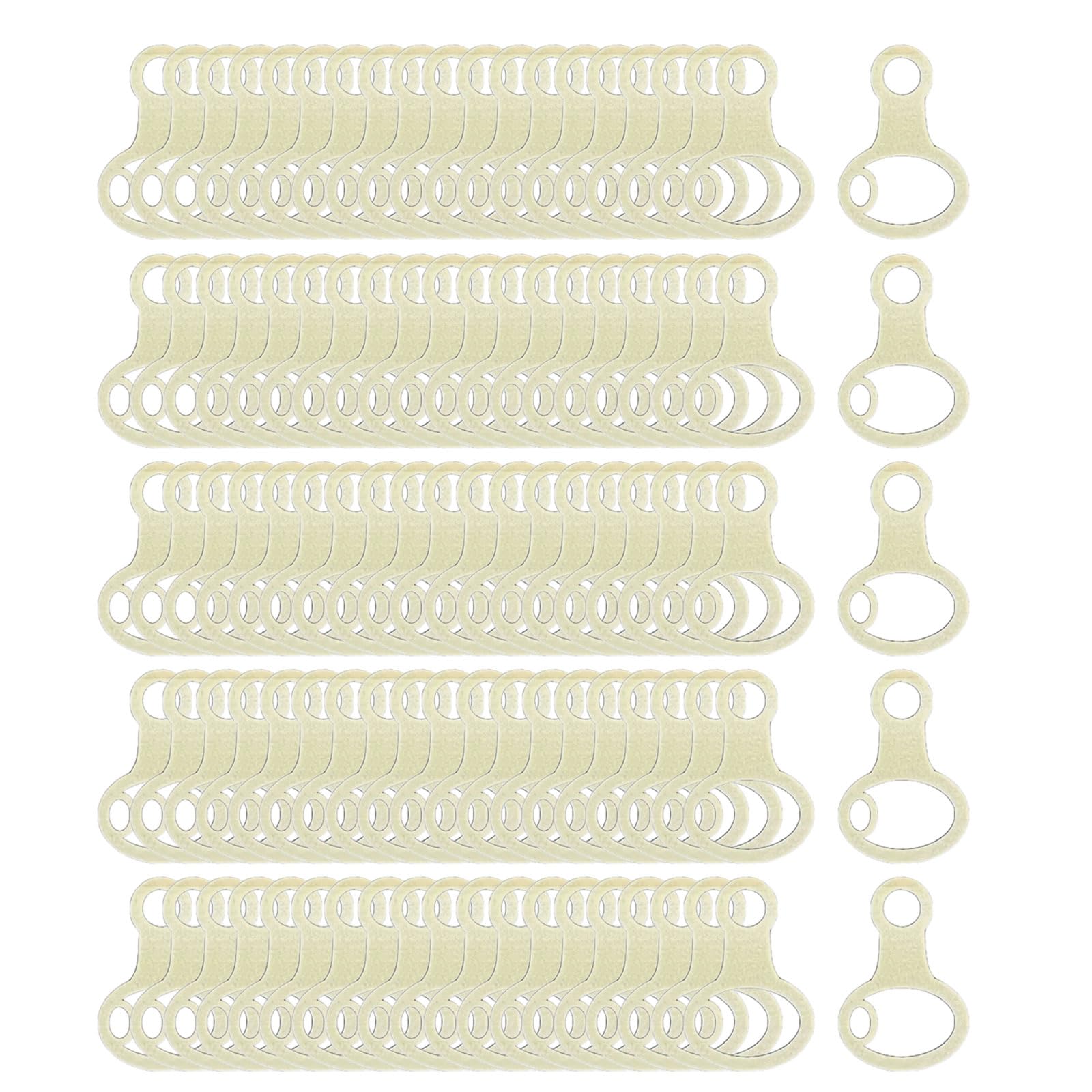 NPXUAMTJ 100pcs Wooden Floss Drop Cross Stitch Thread Organizer Embroidery Floss Storage Embroidery Sewing Craft : Hobbies