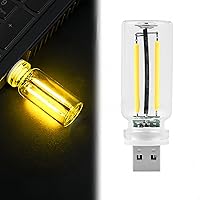 Vista 16 de Lámpara retro para automóvil, ajuste táctil, luces LED USB para automóvil, lámparas de noche automotrices USB enchufables, luz ambiental enchufable