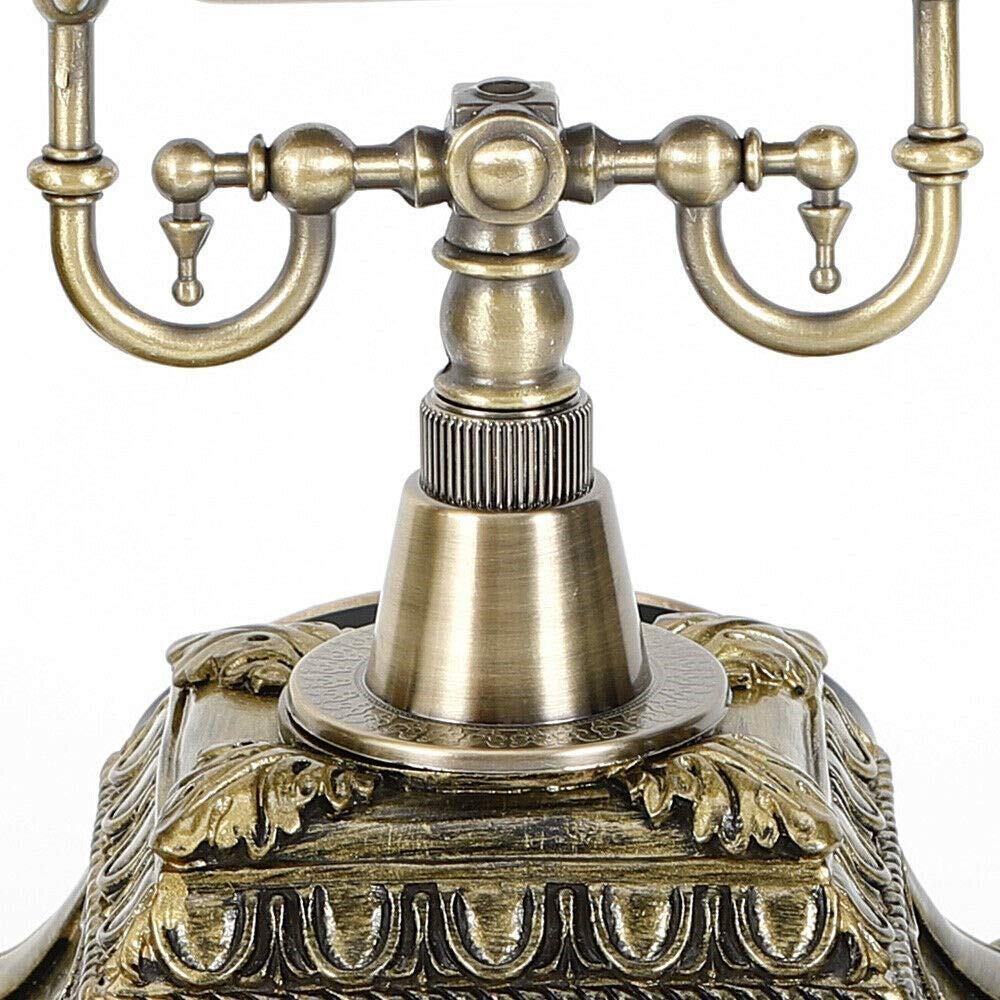 Telefon Stacjonarny Do Domu, Europejski Telefon Antyczny, Telefony Z Tarczą Obrotową, Telefon Stacjonarny Retro, Telefon Przewodowy Do Domu I Wystroju, Mosiężne Krea