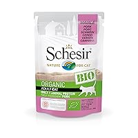 Schesir BIO, Alimento Umido Completo per Gatti