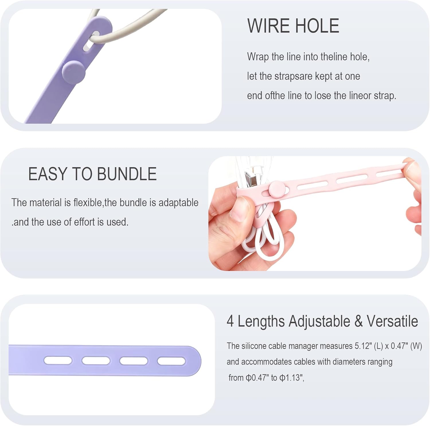 Cable Labels and Silicone Cable Ties Set, 76-Piece Cord Organizer with 25 Reusable Straps, 50 Write-On Tags and Dual-Tip Marker for Home, Office and Travel