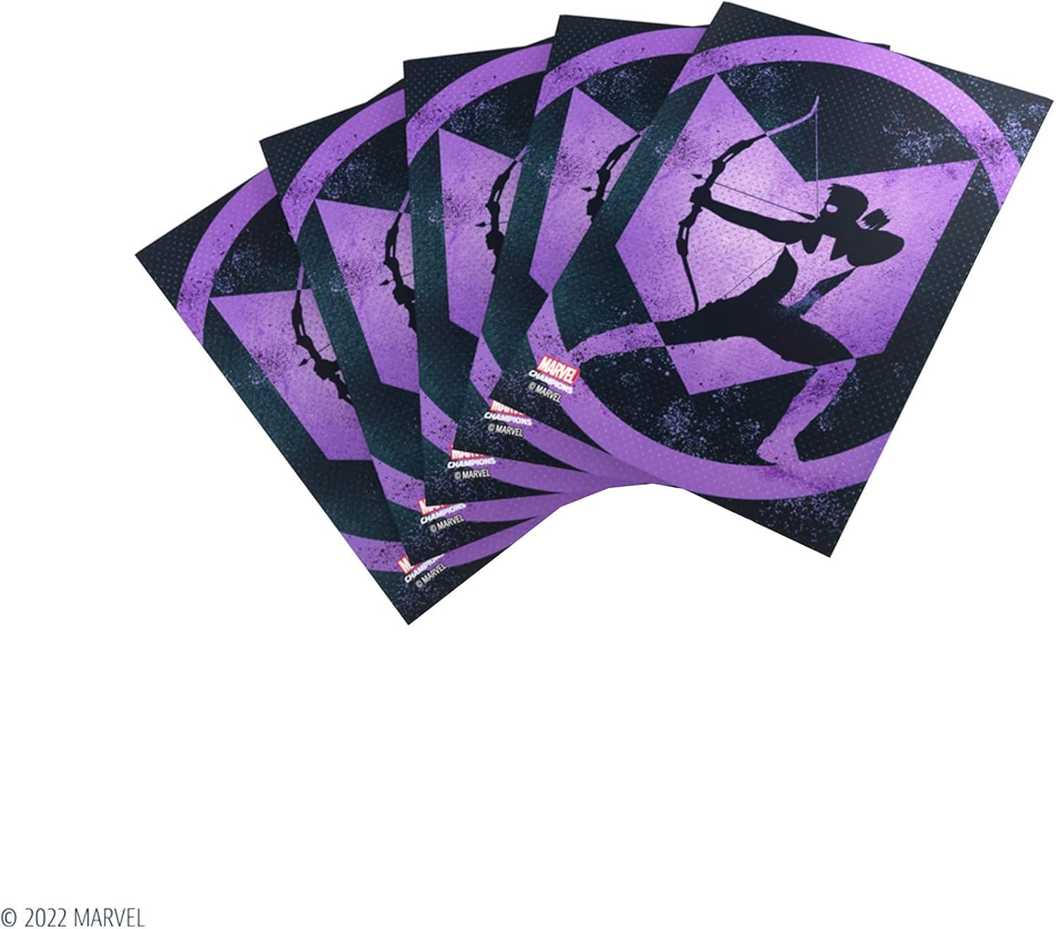 Gamegenic Marvel Champions Fine Art Sleeves – Hawkeye Art 50+1CT – Marvel Champions Card Sleeves are Smooth & Tough - Compatible with Pokemon & Magic The Gathering and Other Standard Sized TCG/LCGs