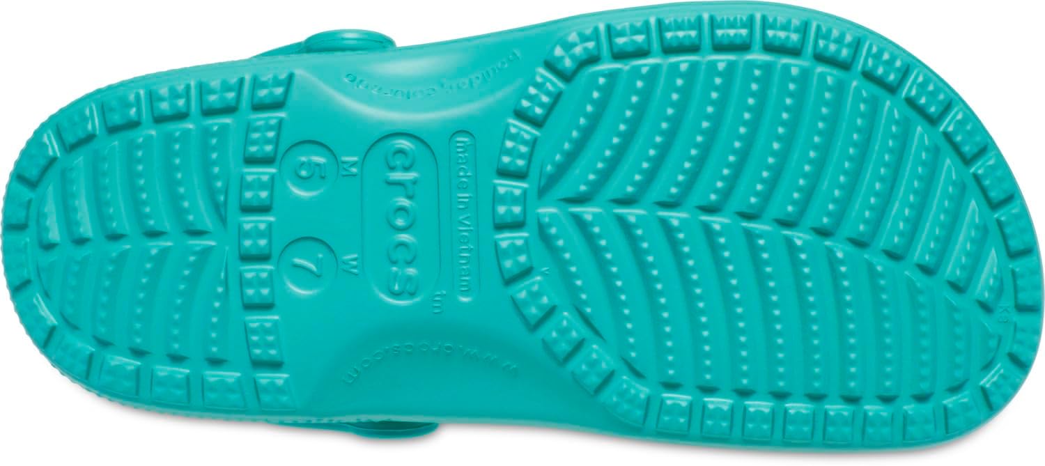Crocs Unisex Adult Classic Clog, Green, 7 UK Men/ 9 UK Women - Image 2