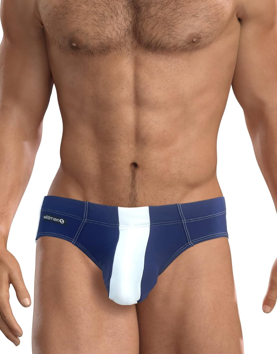 Wildmant Big Boy Pouch Swim Brief Royal Blue