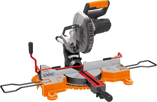 WORX WX845.9 akumulatorowa piła ciągnąca, ukośnica i ukośnica 20 V  piła wielofunkcyjna do wielu prac związanych z cięciem  bez akumulatora i ładowarki