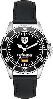 KIESENBERG Soldat Geschenk Bundeswehr Artikel Fernmelder Uhr L-1063