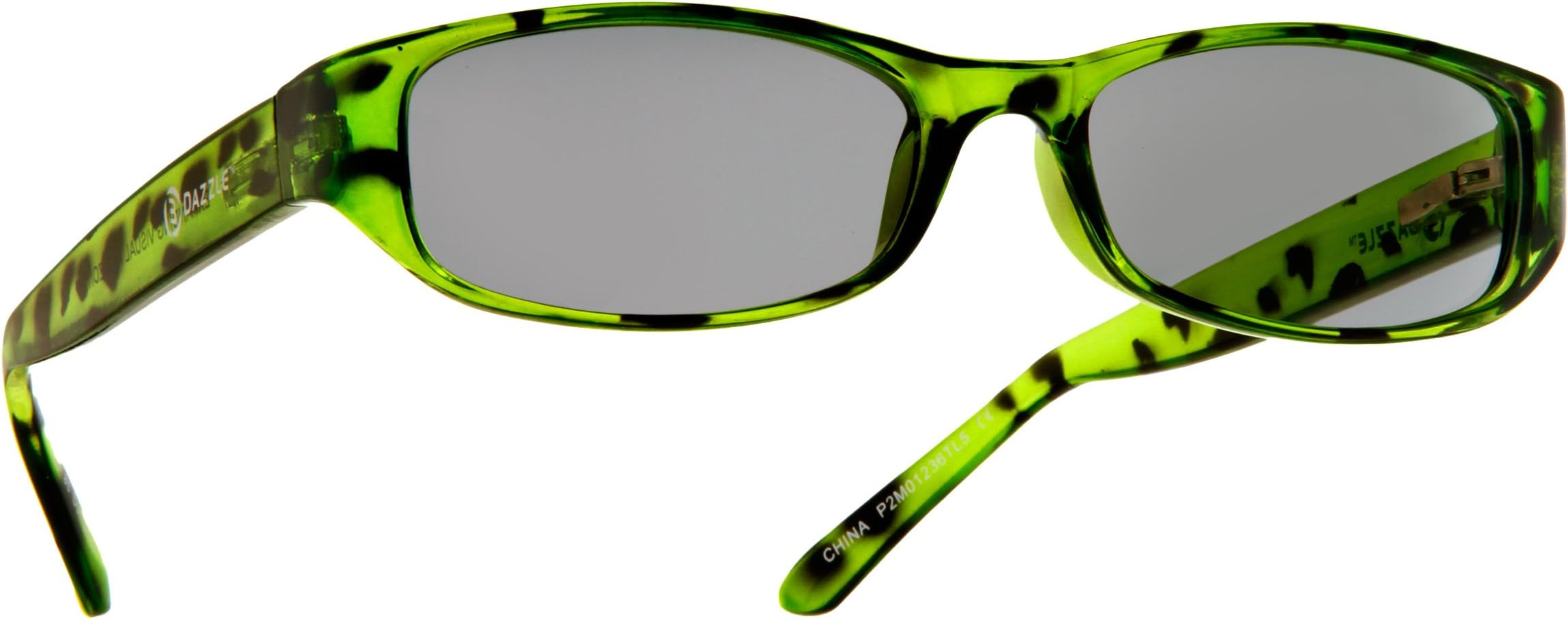 3DAZZLE GLOW/Lemon Lime - Passive 3D Glasses - Optically Correct