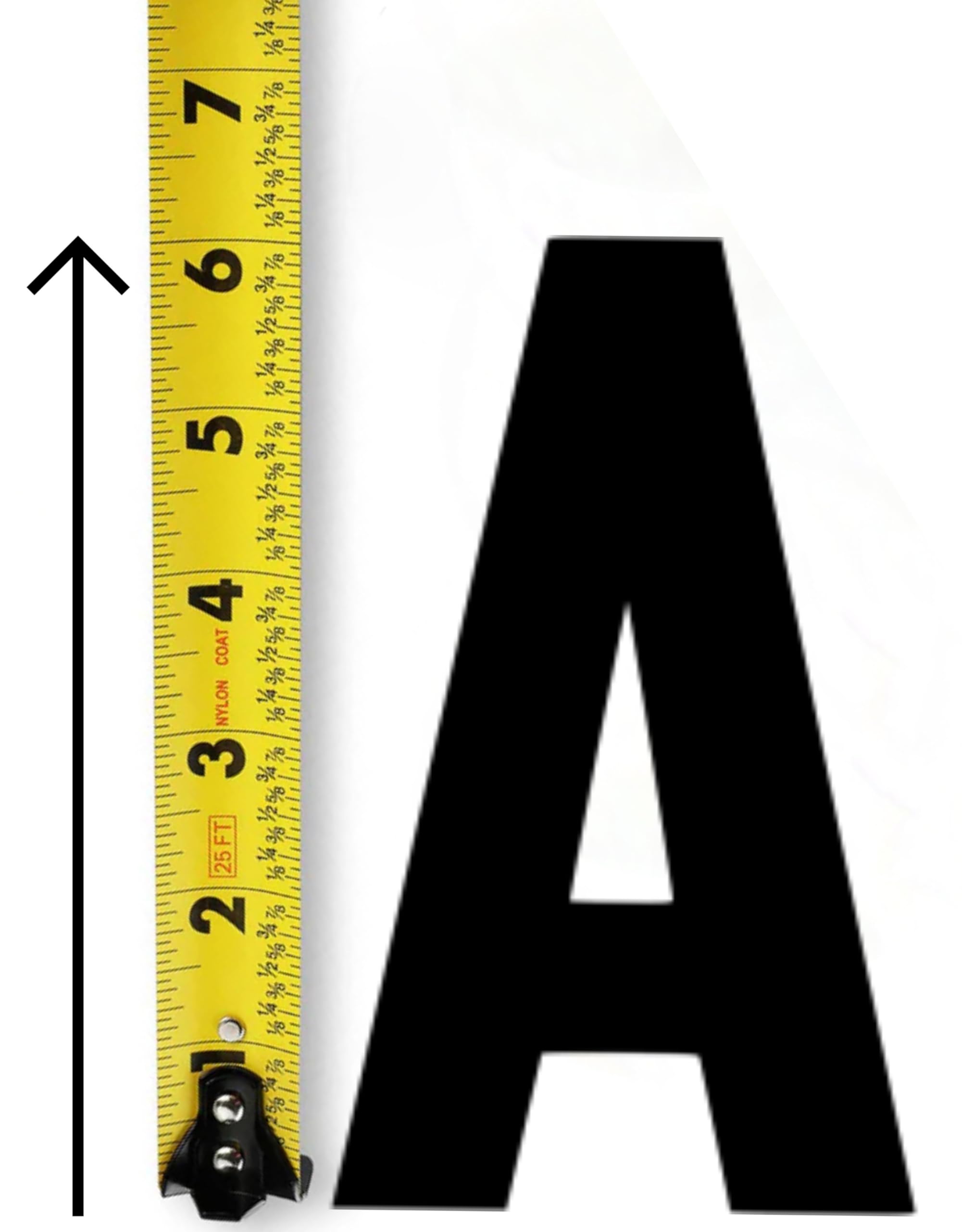 6" Replacement/Additional Letters with White Background | Only for Message Boards For The Sign Images Shown In The Description