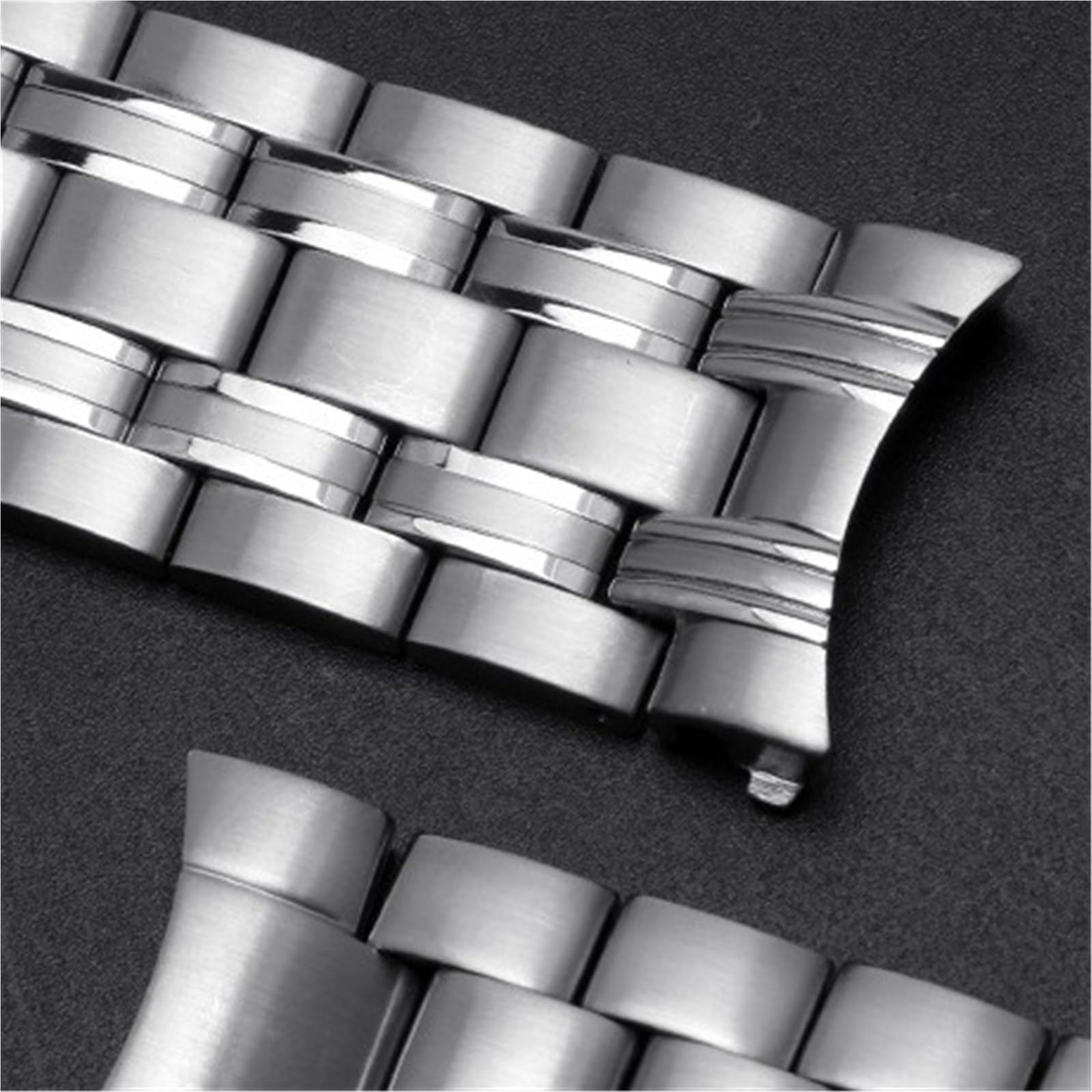 Cinturino di ricambio in acciaio inossidabile da 18 mm con cinturino in metallo solido 20 mm 22 mm for uomo donna