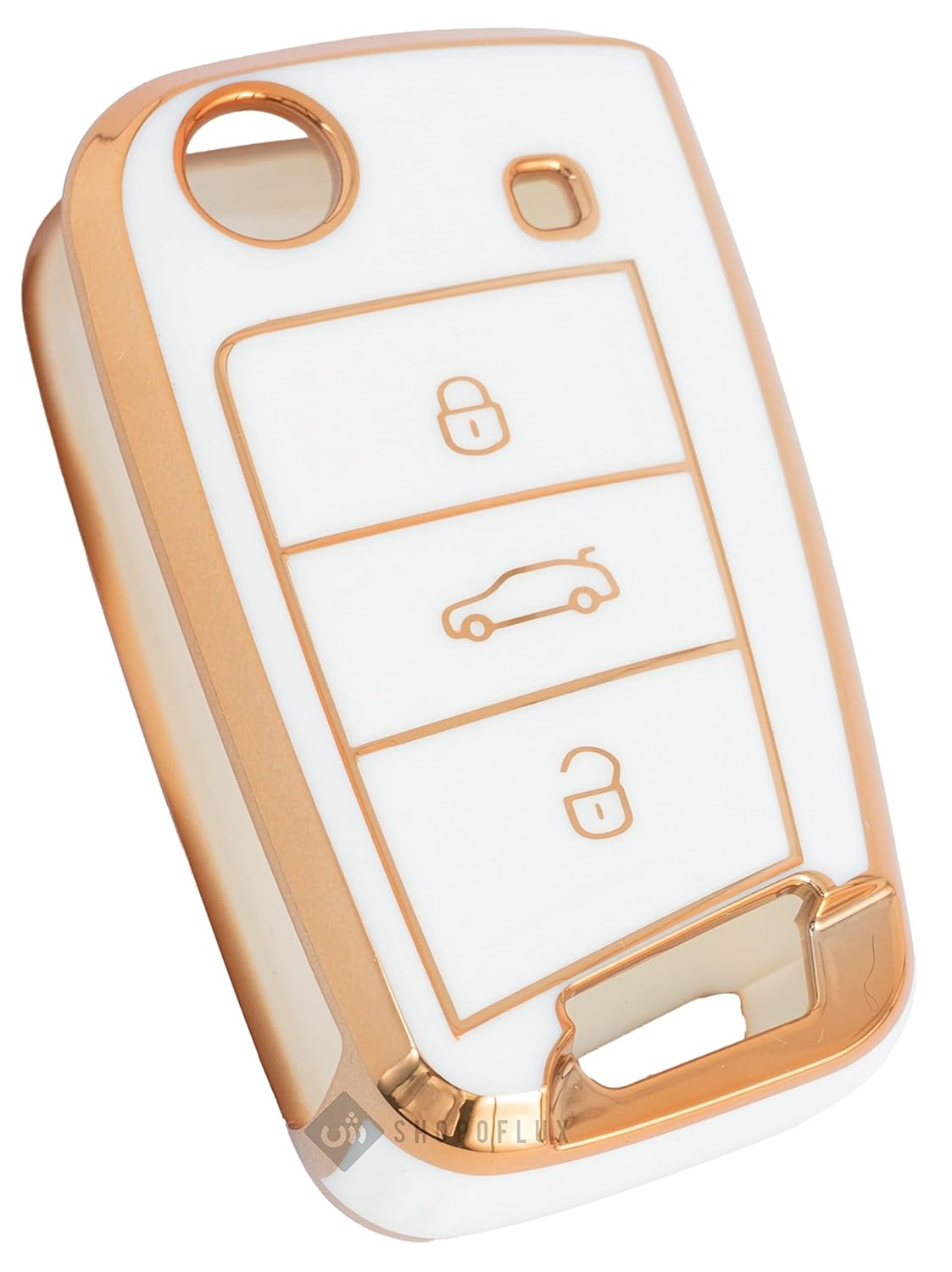 Shopoflux® TPU Key Cover Compatible with Skoda & Volkswagen Cars Kylaq ...