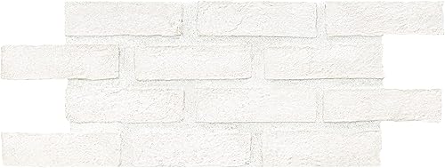 Miniatura 6 de MSI Alpine White - Azulejo de ladrillo arcilloso de 10.5 pulgadas x 28 pulgadas, azulejos de pared de ladrillo para baño, cocina, azulejos de pared