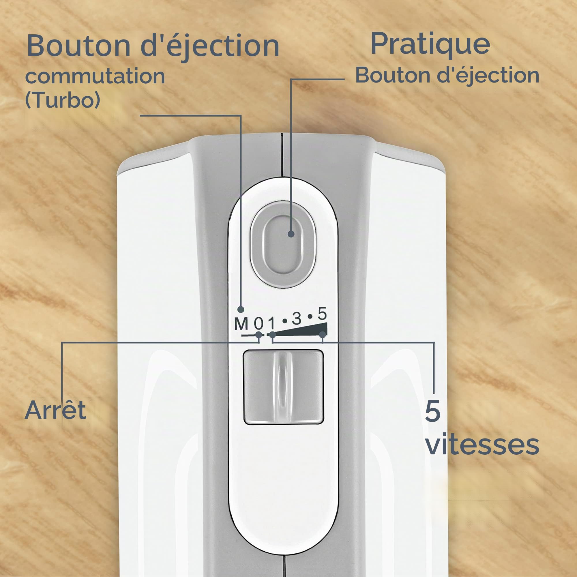 Bosch MFQ4075DE Styline - Batteur