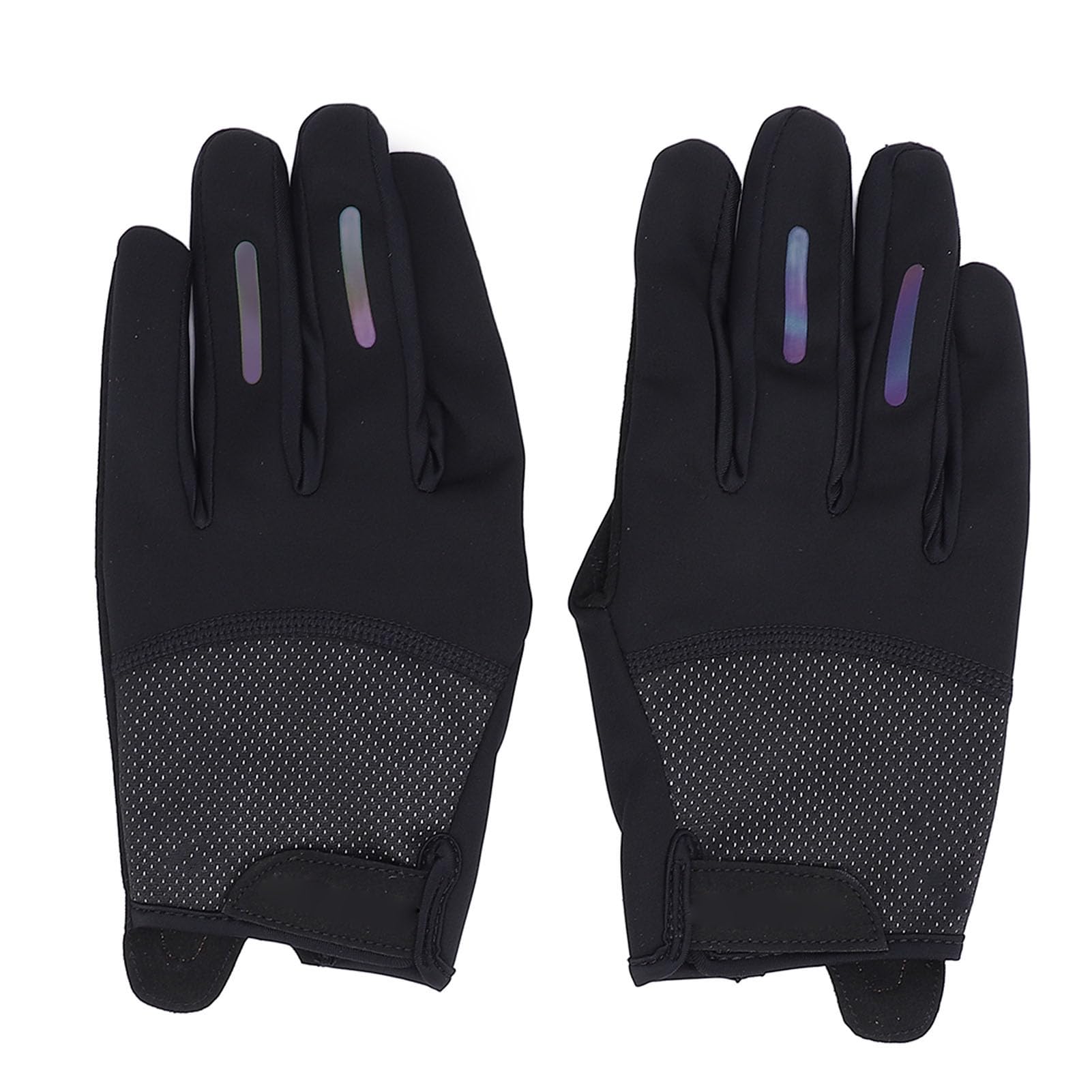 Cycling Gloves Full Finger Touchscreen Windproof Breathable Anti Slip Riding Gloves for Men Women Outdoor Sports Silicone Windproof Composite Fabric Size M L XL XXL 1 Pair (XXL)