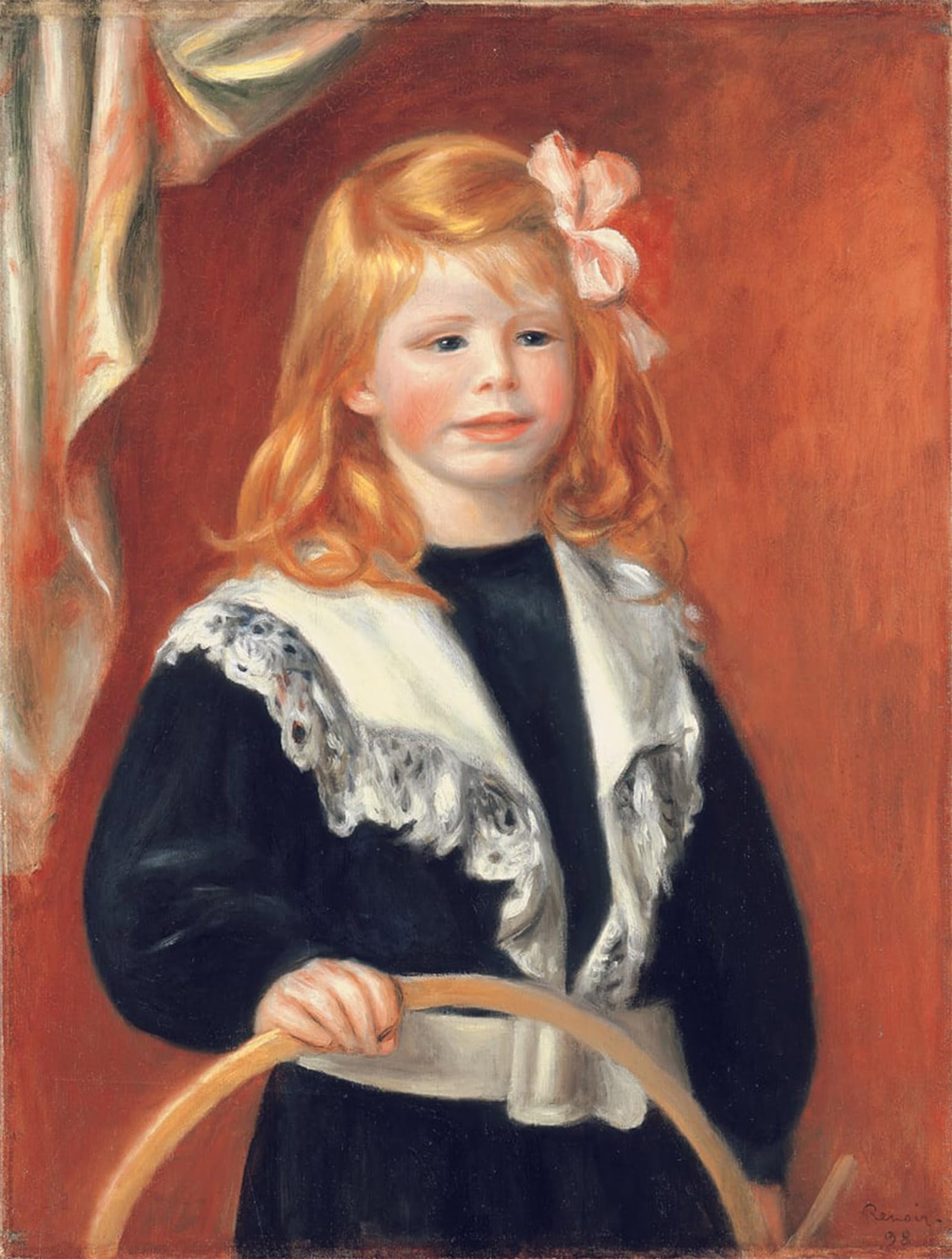 SERENDIPITP Vintage Wall Art Canvas Nordic Poster Canvas Print Picture Portrait De Jean Renoir by Pierre Auguste Renoir Wall Art Poster for Home Decor 60x90cm