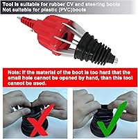 Vista 3 de Herramienta neumática universal para instalación de bota de junta CV Bota de CV Expansora Expansor de Varilla Kit de instalación y remoción