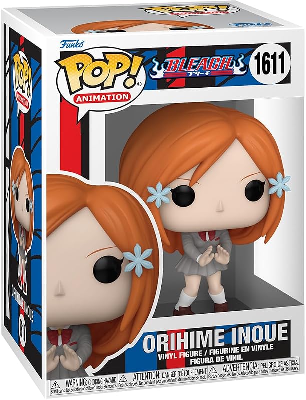Funko POP! Animación: Bleach - Orihime Inoue | Official Anime Merch - Figurita de vinilo coleccionable para exhibición en estantes - Idea de regalo de cumpleaños para fanáticos y coleccionistas