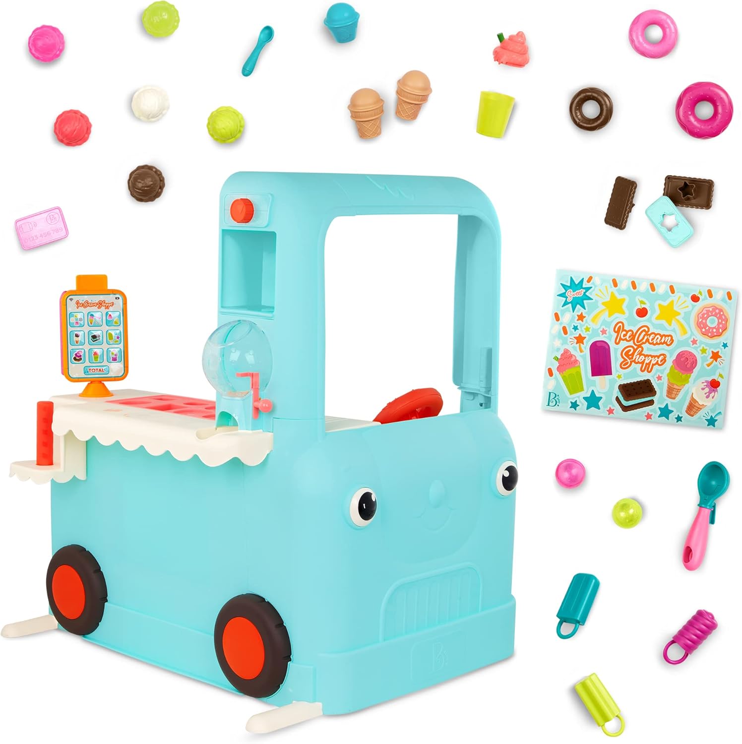 B. toys Ice Cream Shoppe Pretend Play Ice Cream Toys, Tablet & Accessories