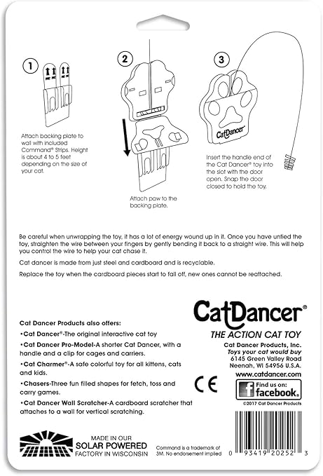 cat dancer wall scratcher