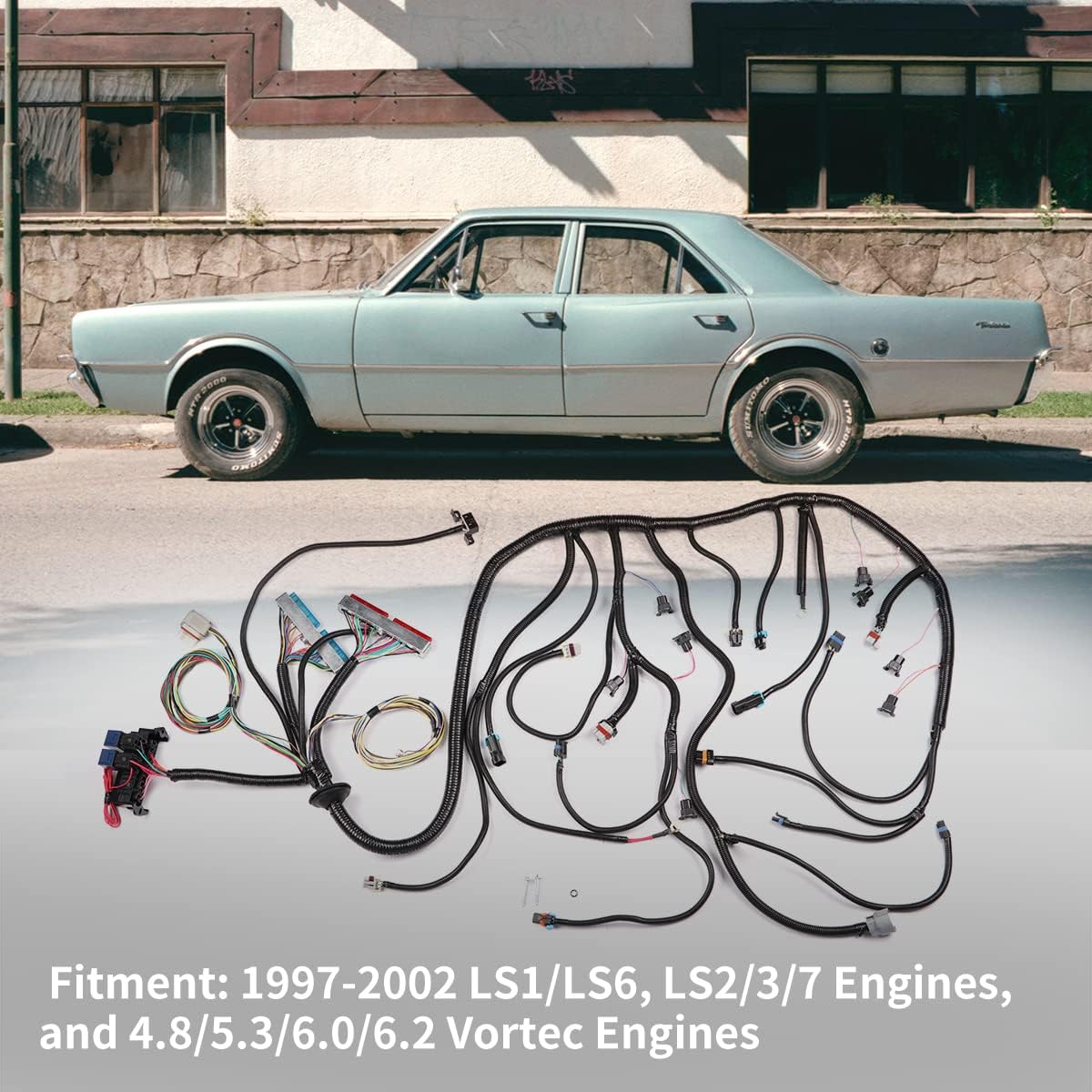 Buу 2 gеt 3 BELZAR Wiring Harness Standalone Wire for GMC Chevy Cadillac and Hummer Vortec LS1 DBW Engines 4.8 5.3 6.0 Vortec 4L60E Drive by Cable, Injector Plug Connector 2003 2004 2005 2006 2007 (13-15ft) Bіg Sаlе BELZAR Wiring Harness Standalone Wire for GMC Chevy Cadillac and Hummer Vortec LS1 DBW Engines 4.8 5.3 6.0 Vortec 4L60E Drive by Cable, Injector Plug Connector 2003 2004 2005 2006 2007 (13-15ft)