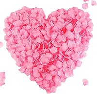 Vista 61 de CODE FLORIST 1100 pétalos de rosa de seda para el día de San Valentín, pétalos de rosa falsos para noches románticas, bodas, propuestas