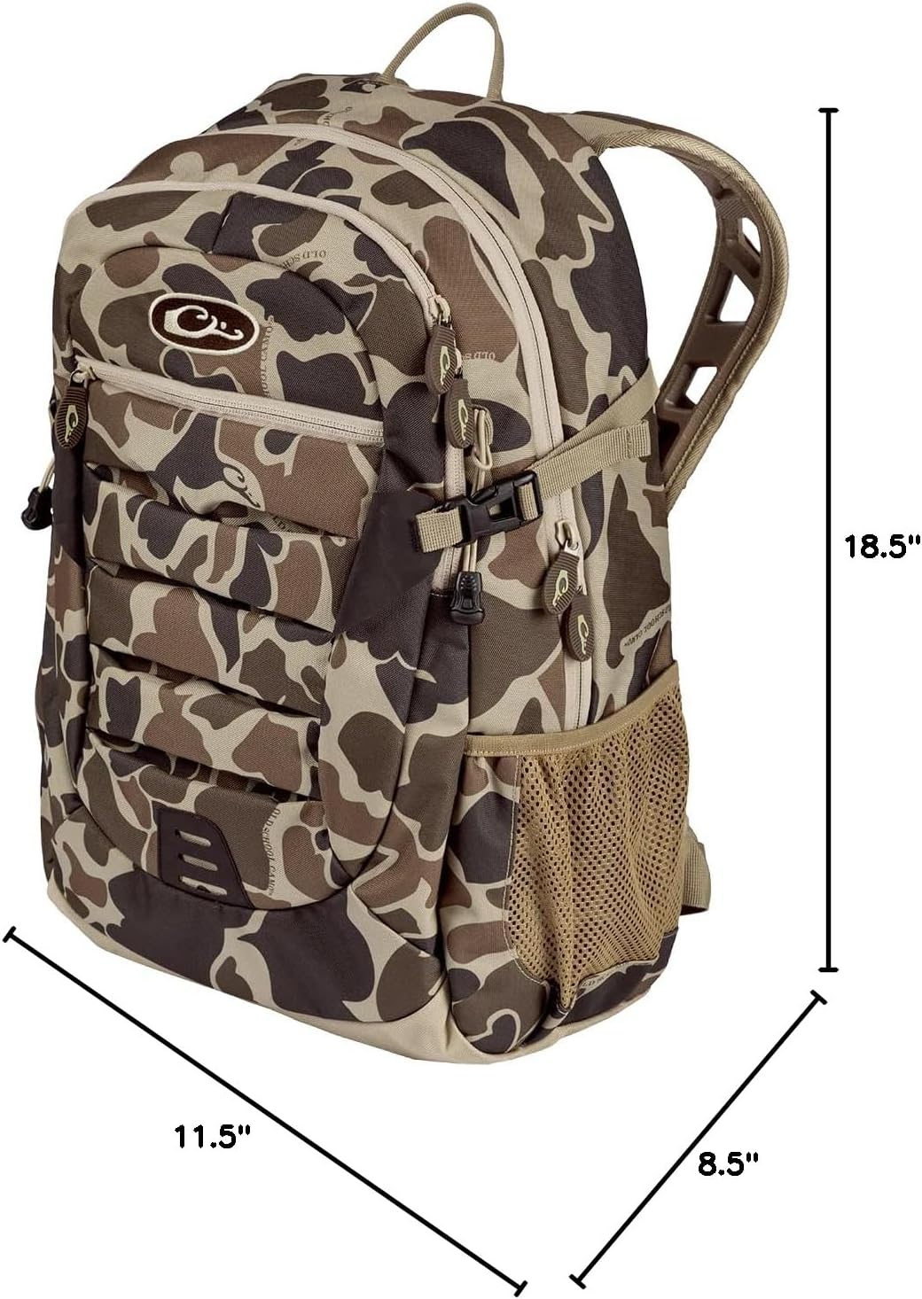 Drake Waterfowl Camo Daypack Mossy Oak Bottomland One Size Fits Most (DA1011-006) - Image 10