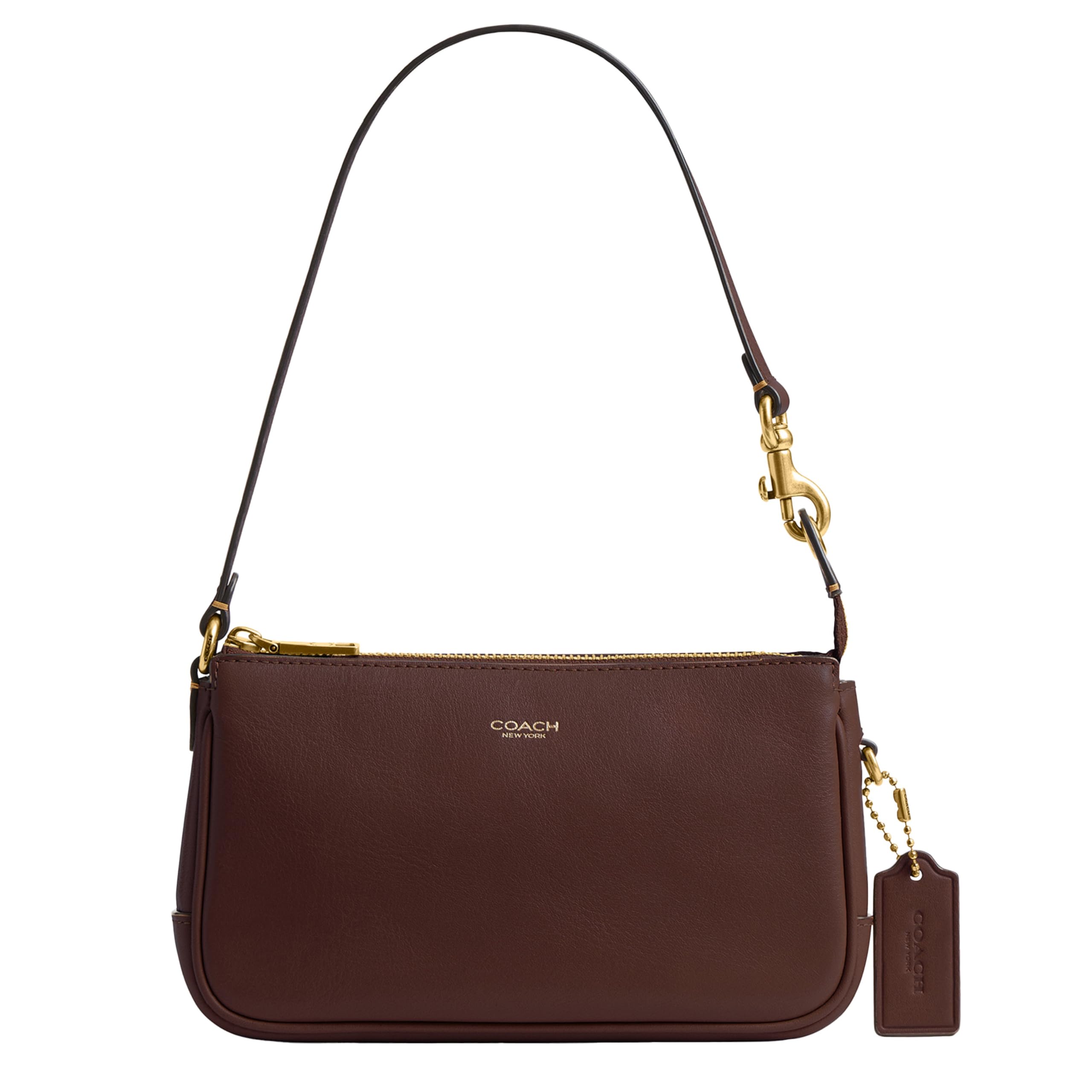 Natural Grain Leather Plaza Bag 18: Handbags: Amazon.com